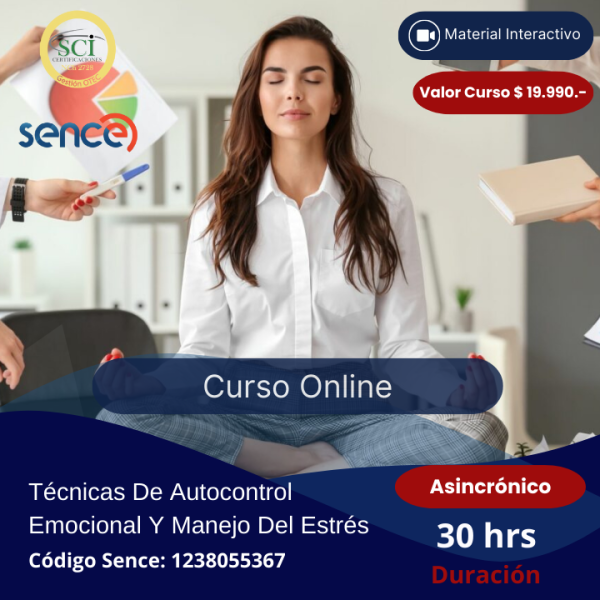Técnicas de Autocontrol Emocional y Manejo del Estrés