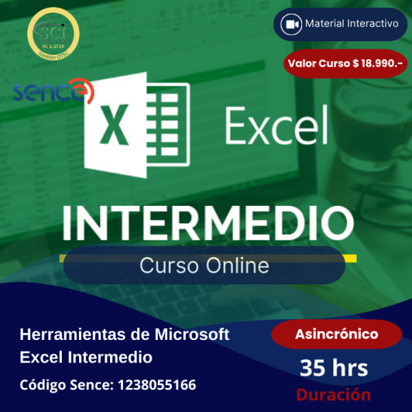 Herramientas de Microsoft Excel Intermedio