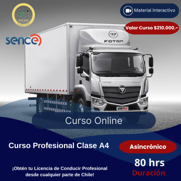 Curso Profesional Clase A4